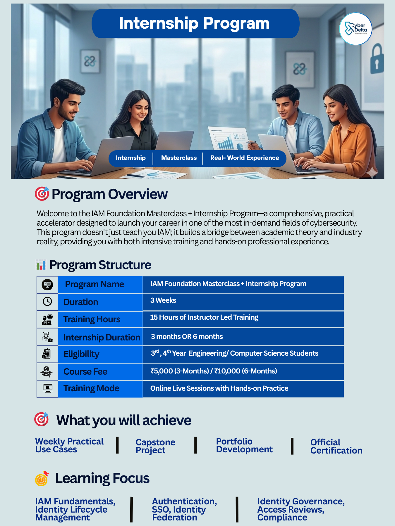 IAM Internship Program